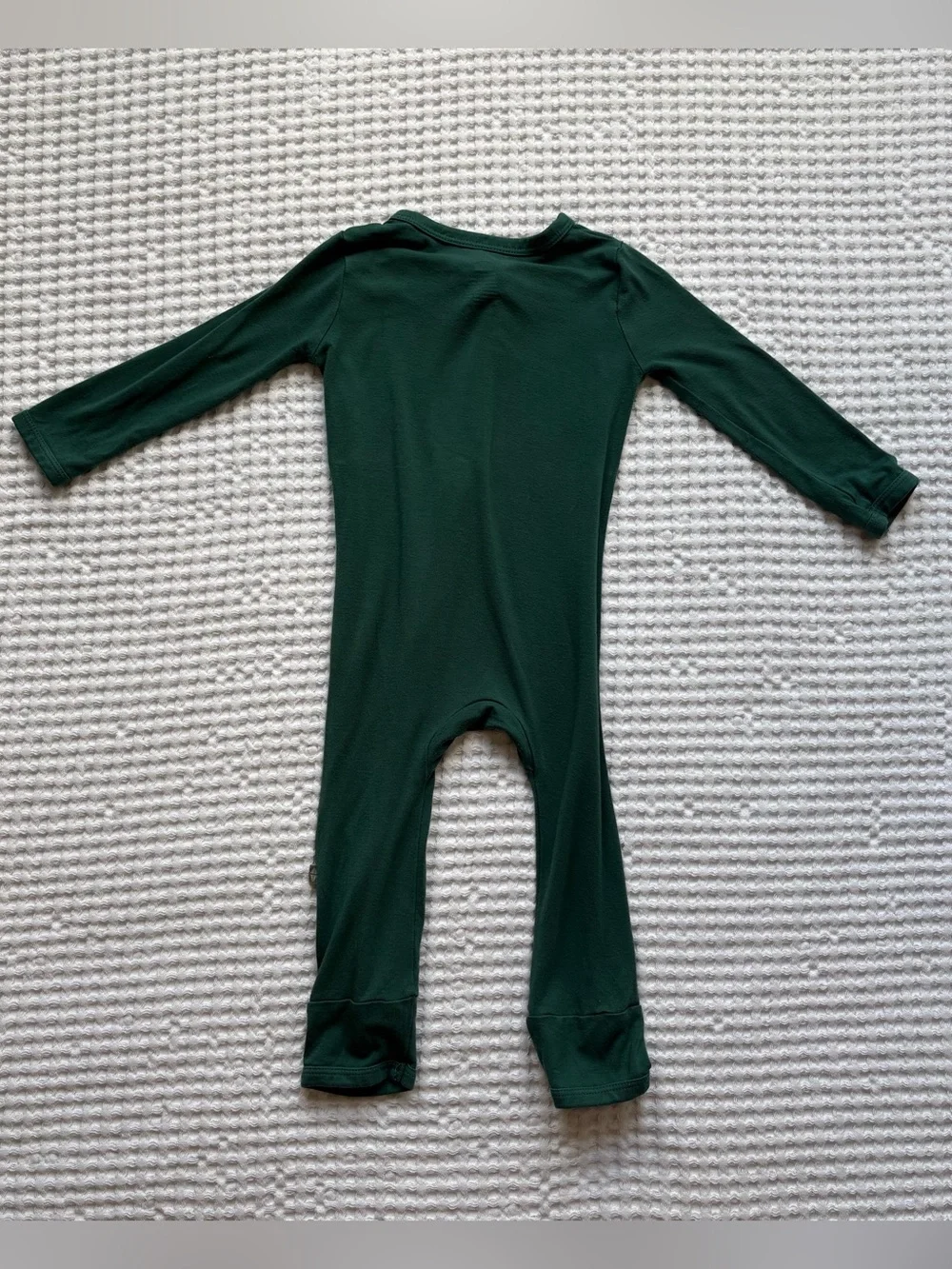 Kyte Baby Bundle x 2 Bamboo Zippered Footless Sleeper Charcoal Emerald 12-18M